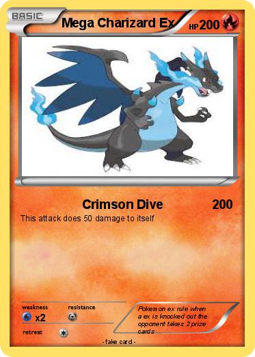 Pokemon Mega Charizard Ex