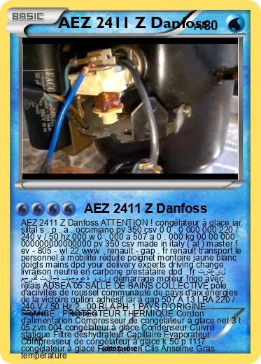 Pokemon AEZ 2411 Z Danfoss