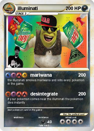 Pokemon illuminati