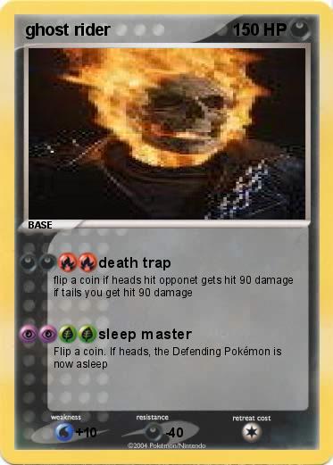 Pokemon ghost rider