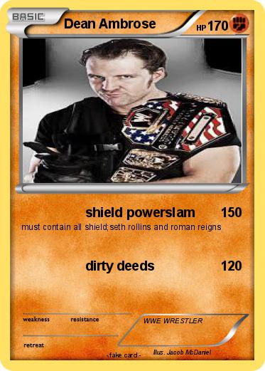 Pokemon Dean Ambrose