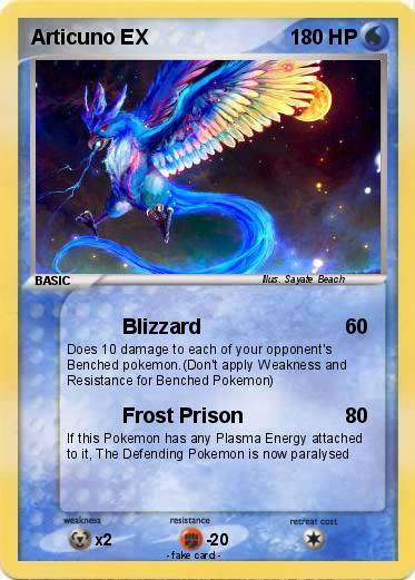 Pokemon Articuno EX