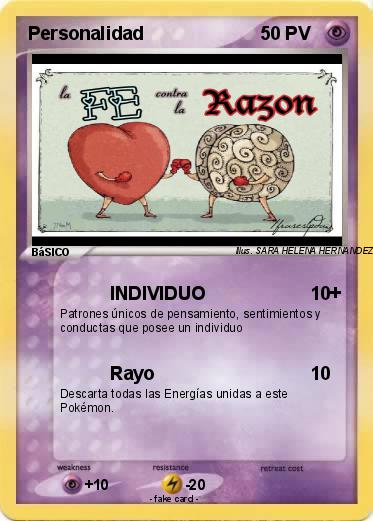 Pokemon Personalidad