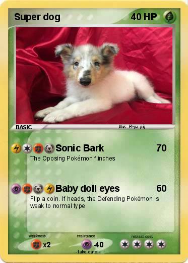 Pokemon Super dog