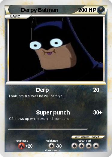 Pokemon Derpy Batman