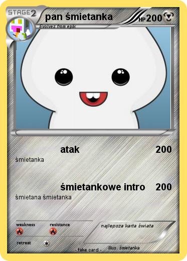 Pokemon pan śmietanka