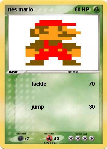 Pokemon nes mario