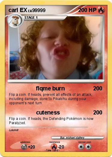 Pokemon carl EX