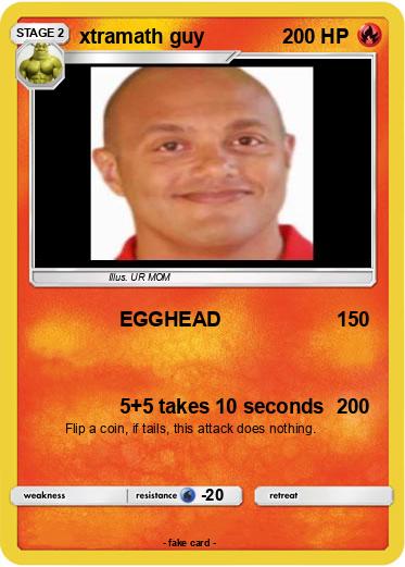 Pokemon xtramath guy