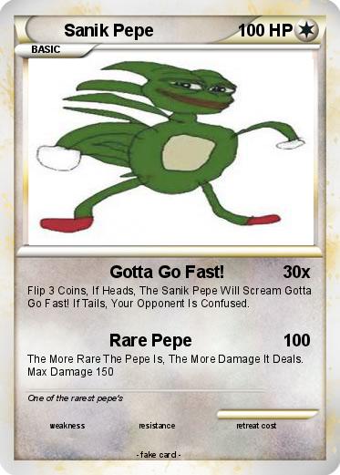 Pokemon Sanik Pepe