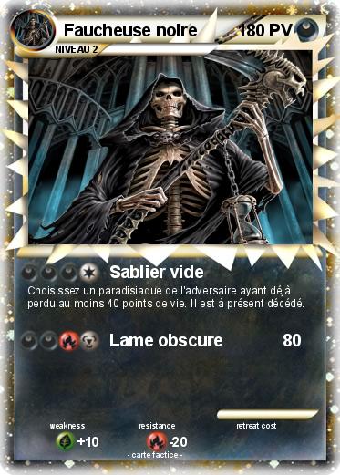 Pokemon Faucheuse noire