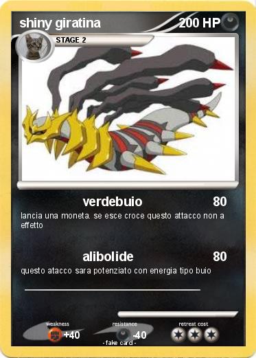 Pokemon shiny giratina