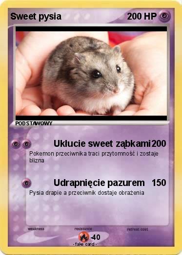Pokemon Sweet pysia