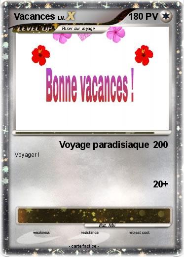 Pokemon Vacances