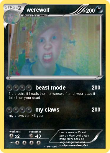 Pokemon werewolf