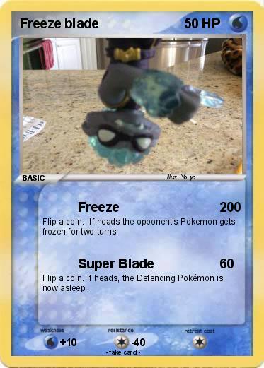 Pokemon Freeze blade