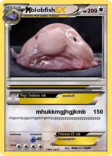 Pokemon blobfish