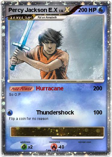 Pokemon Percy Jackson E.X