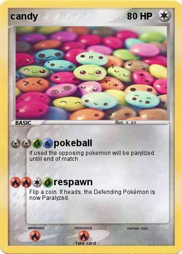 Pokemon candy