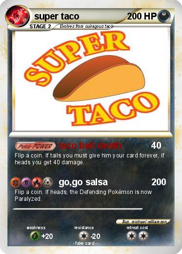 Pokemon super taco