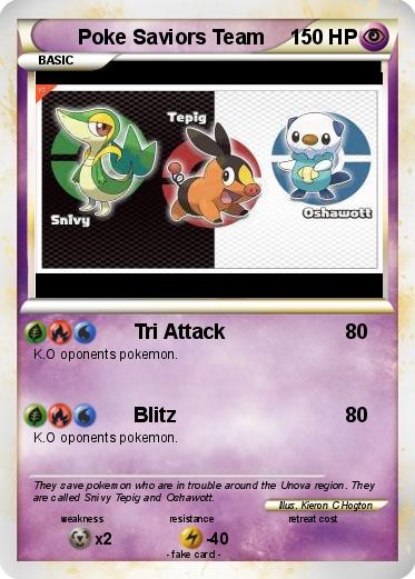 Pokemon Poke Saviors Team