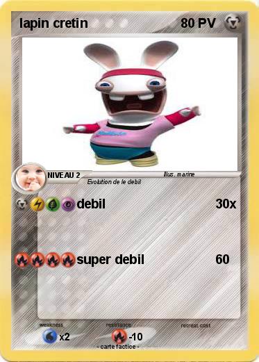 Pokemon lapin cretin