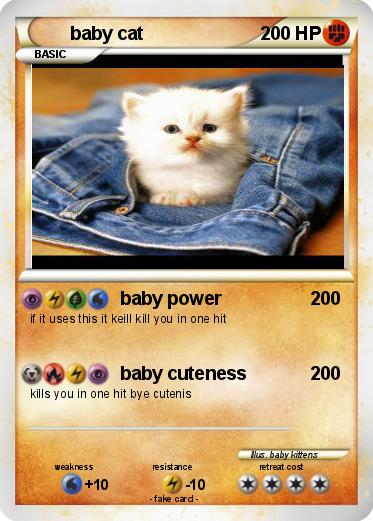 Pokemon baby cat