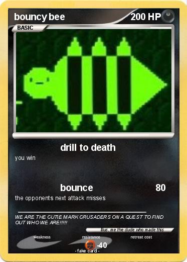Pokemon bouncy bee