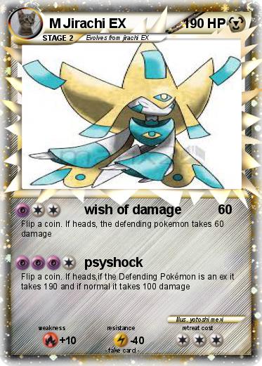 Pokemon M Jirachi EX