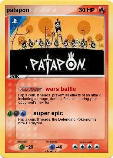Pokemon patapon