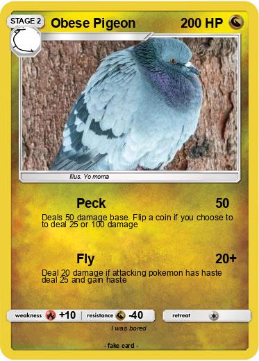 Pokemon Obese Pigeon