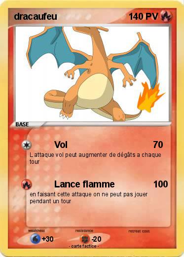 Pokemon dracaufeu
