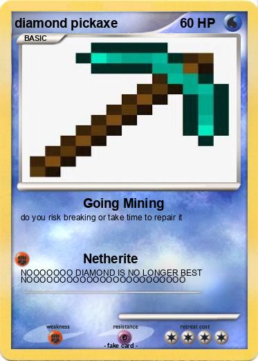 Pokemon diamond pickaxe