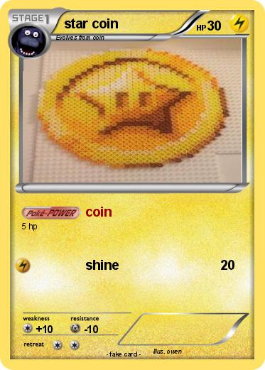 Pokemon star coin