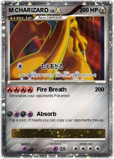 Pokemon M CHARIZARD