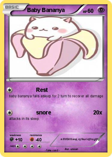 Pokemon Baby Bananya