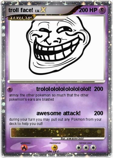 Pokemon troll face!