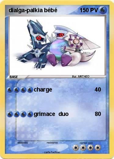 Pokemon dialga-palkia bébé