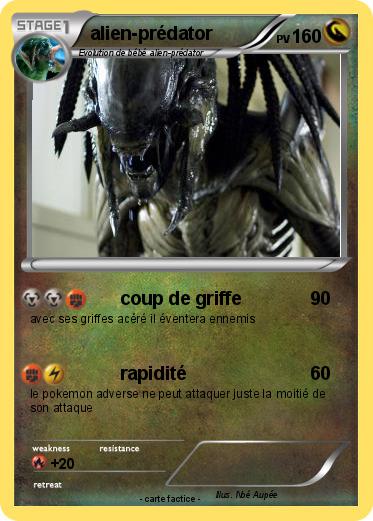 Pokemon alien-prédator