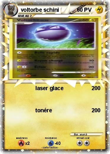 Pokemon voltorbe schini