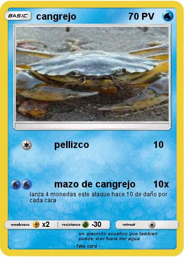 Pokemon cangrejo