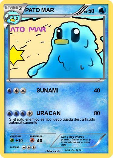 Pokemon PATO MAR