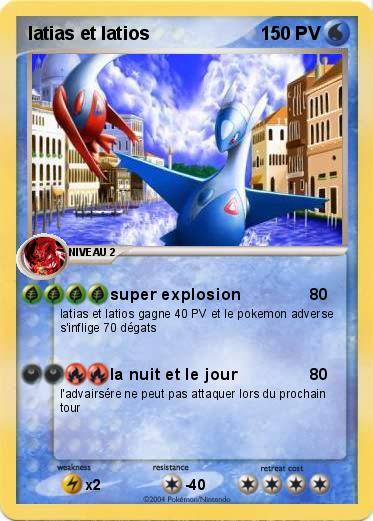 Pokemon latias et latios