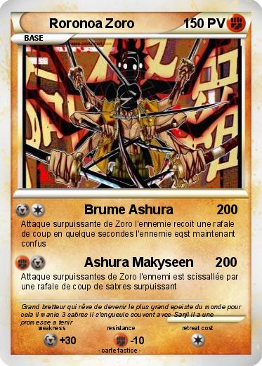 Pokemon Roronoa Zoro