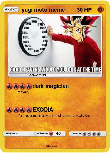 Pokemon yugi moto meme