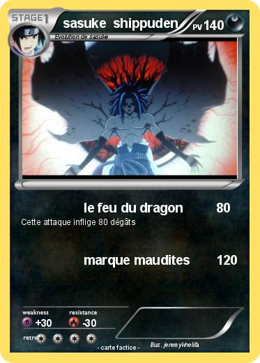 Pokemon sasuke  shippuden