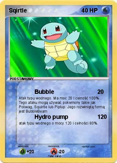 Pokemon Sqirtle