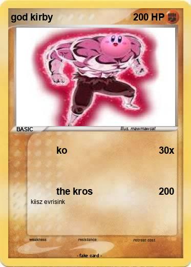 Pokemon god kirby
