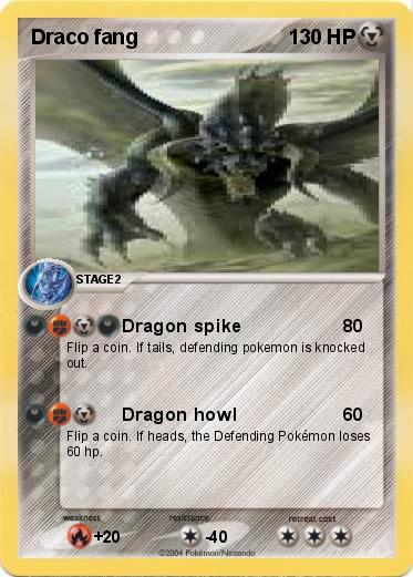 Pokemon Draco fang