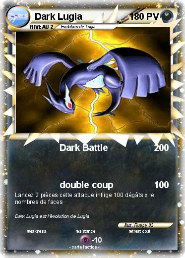 Pokemon Dark Lugia